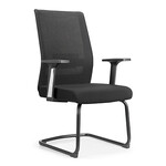 佛山会议椅厂家直销Z-D302网布会议椅弓形椅网椅子