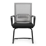 佛山椅众不同厂家直销Z-D300网布会议椅弓形椅网椅子