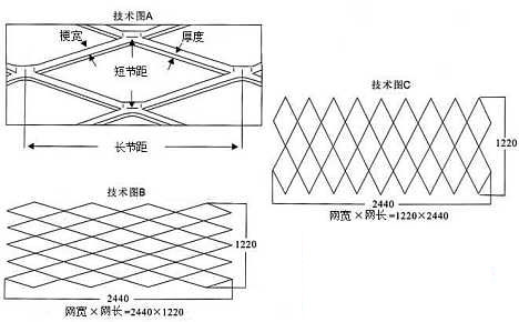 深圳钢板网护栏冲拉伸重型钢板网护栏网片-鸿钦公司