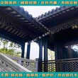 海口全新铝花格实景图片,铝挂落