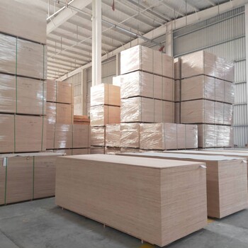 生产家具板超平家具板漂白板三合板包装箱板尺寸可定制