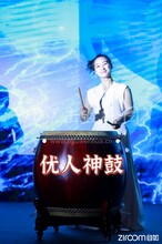 北京女子开场鼓表演北京女子战鼓演出