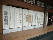 江西九江成方八棱柱铝合金画廊挂画作品展板租赁展览活动搭建策划图片5