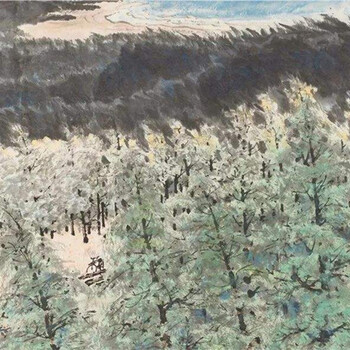 關山月字畫的私下交易成交價格