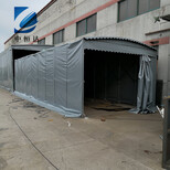 麻城市推拉活动雨棚大型推拉雨蓬伸缩雨棚移动遮阳篷定制安装图片4