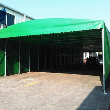 大悟县活动雨棚移动雨棚供应活动推拉帐篷电动遮阳棚