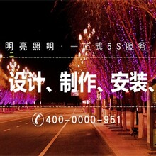 河南明亮照明：濮阳街道亮化工程，丰富城市夜景灯光形象