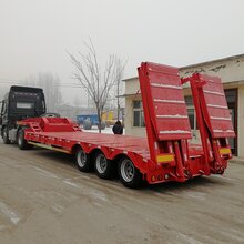 瑞郓牌低平板半挂车价格行情图片