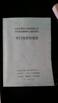 略阳县代写可行性研究报告做立项报告可行