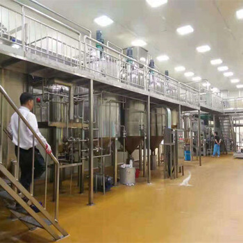 5T/D大豆油加工设备大豆油压榨精炼成套生产线油标准大豆油生产线报价