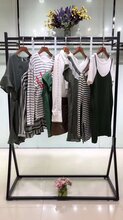 华人杰19新款女装高端一线品牌折扣女装尾货库存走份批发图片
