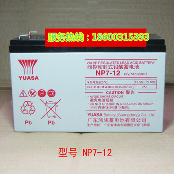 YUASA汤浅蓄电池NP210-1212V210AH发电厂煤矿UPS电源蓄电池