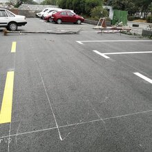 南昌市新建县马路道路通道划线及马路斑马线划线厂家图片
