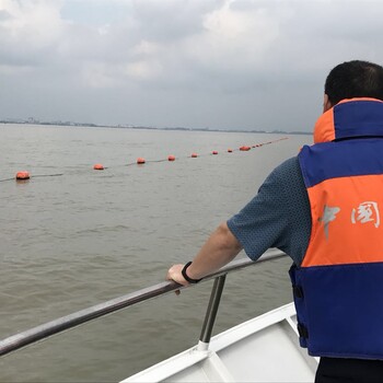 水产养殖塑料浮球拦截警示浮体河面拦污浮体