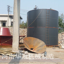 日产300吨自动化竖式石灰窑设备制造厂家-华冠