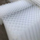 內(nèi)江水廠用PP蜂窩斜管直徑50mm六角蜂窩斜管廠家價格