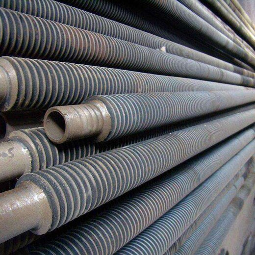 Q235#生产高频焊翅片管散热器铝翅片管D114