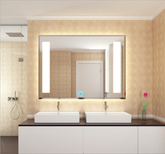 阳江卫生间LED浴室镜定做厂家图片0