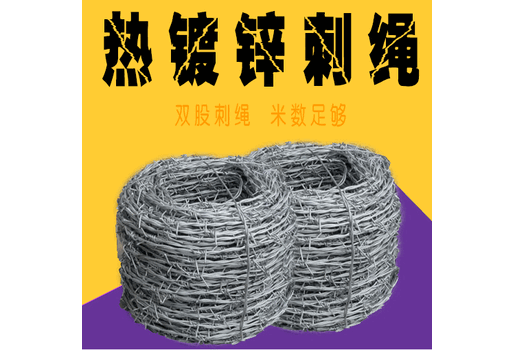 鋼絲刺繩鍍鋅鐵絲網(wǎng)圍欄刺鐵絲鐵蒺藜隔離護(hù)欄網(wǎng)圍墻防爬刺防盜刺