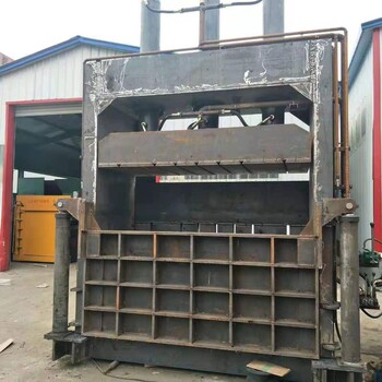 池州易拉罐塑料打包機(jī)鋁合金鐵皮壓塊機(jī)立式打包機(jī)