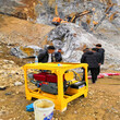 吉林城建基础岩石开石机/坚硬石头破碎锤打不动怎么办使用视频