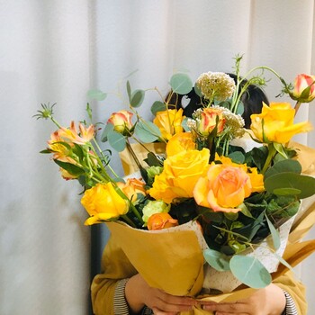 学庚花艺培训学插花,花艺培训学校