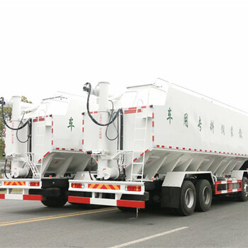 二手10吨饲料车价格物流运输轻量化饲料运输车散装饲料运输车