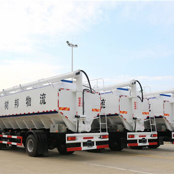 二手12吨散装饲料车配件蛟龙加长更换散装运输饲料运输车