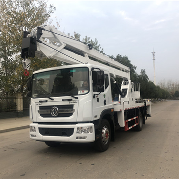 國六折疊臂22米高空作業(yè)車