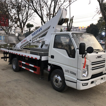 國(guó)六江鈴18米直臂高空作業(yè)車