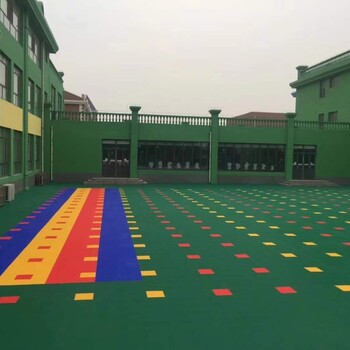 重庆市软塑悬浮拼装地板添速品牌拼装地板施工价格