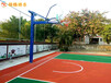 衡阳市成人学校室外可移动凹箱篮球架上门安装户外标准篮球架批发
