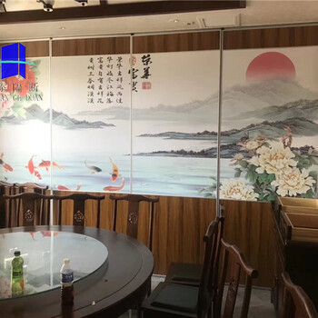 成都市厂家酒店屏风活动隔断质保三年