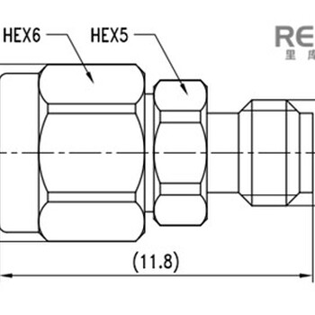 北京1mm同轴连接器_毫米波射频连接器转接器_DC-110G