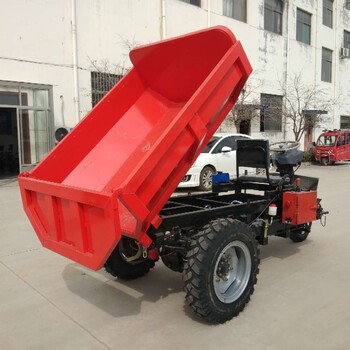 電啟動柴油三輪車載重2噸小型拖拉機(jī)高低速工程車