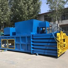 运阳80T卧式液压打包机全自动废纸打包机图片