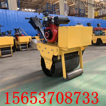 湖北小型壓路機(jī)汽油式單輪壓路機(jī)手扶式碾壓機(jī)