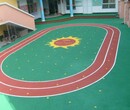 北京學校運動地面鋪裝材料EPDM運動地面塑膠跑道材料廠家圖片
