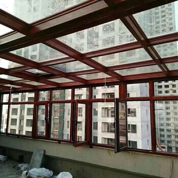 大连庄河市生产铝合金系统门窗阳光房