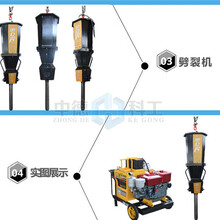 不让爆破静态液压愚公斧90型胀裂机