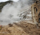 安庆石矿露天开采劈裂机孔距远