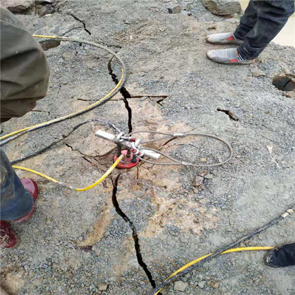 延安劈裂機裂石器操作說明