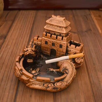 金屬煙灰缸，加logo定制，鋅合金煙灰缸廠