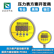 汽车胎压检测压力表方案，深圳鼎盛合科技提供PCBA方案开发