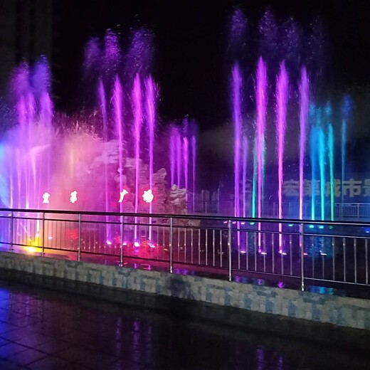 扬州旱地喷泉设计