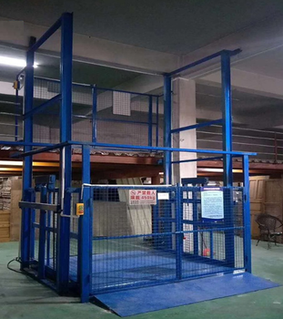 導(dǎo)軌鏈條式升降機(jī)室內(nèi)室外升降貨梯廠房上下貨升降平臺(tái)