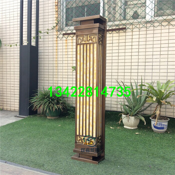 新中式仿云石壁燈走廊拉絲壁燈定制長(zhǎng)條壁燈店鋪招牌壁燈