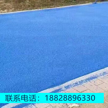 铜仁市透水自然胶粘石胶粘石透水路面