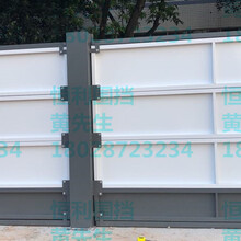 深圳龙岗钢围挡项目A型围挡工程防护墙