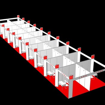 兴业供应标准摊位，展览展间租赁